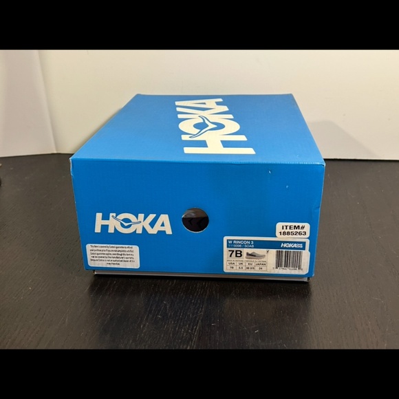 Hoka One One Rincon 3 Running Shoes Sneakers Sunlit Ocean/Airy Blue Womens 7B - Picture 14 of 15